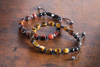 Kenton Michael Hematite Onyx Bracelet