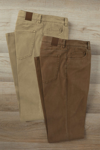 Patrick James Vintage Twill 5 Pocket Pant