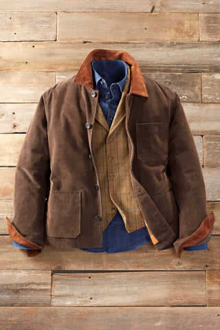 Outlander Crockett Cord Chore Coat