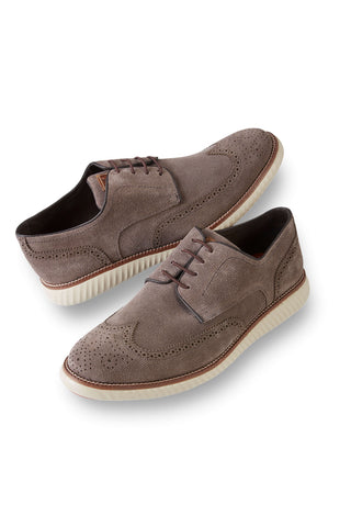 Martin Dingman No Neo Countryaire Suede Wingtip Shoe