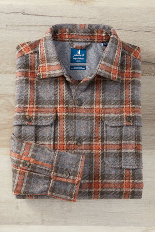 Johnnie-O Long Sleeve Downhill Windowpane Shirt