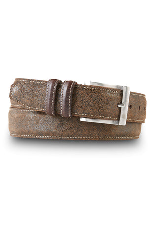 Martin Dingman Bill Wr Suede Leather Belt