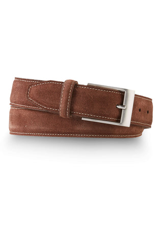 Martin Dingman Royal Nubuck Leather Belt