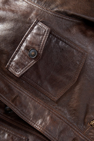 Outlander Leather 4 Pocket Barn Coat
