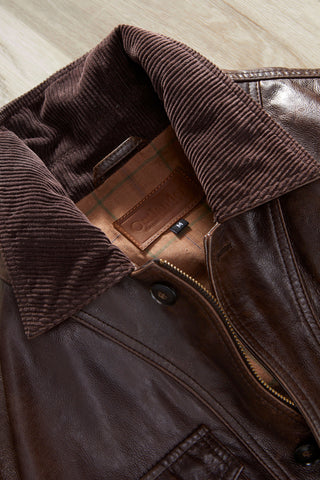 Outlander Leather 4 Pocket Barn Coat