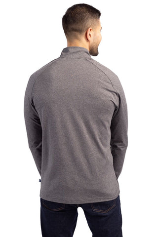 Cutter & Buck Adapt Heather Quarter Zip Pullover