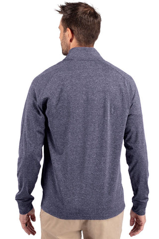 Cutter & Buck Adapt Heather Quarter Zip Pullover