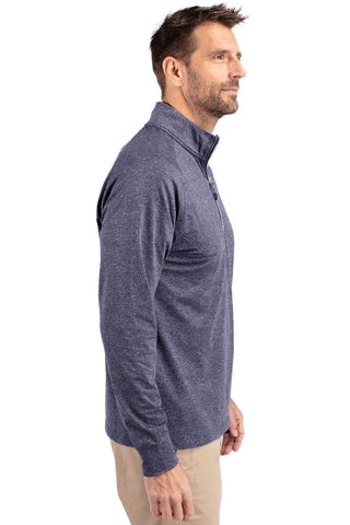 Cutter & Buck Adapt Heather Quarter Zip Pullover