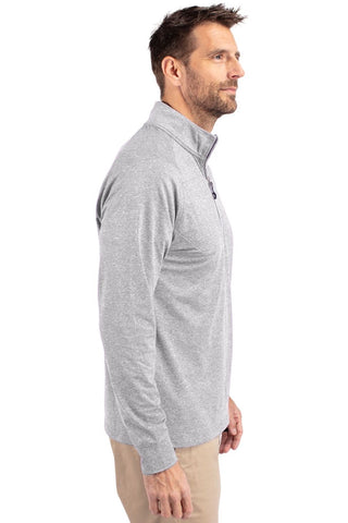 Cutter & Buck Adapt Heather Quarter Zip Pullover
