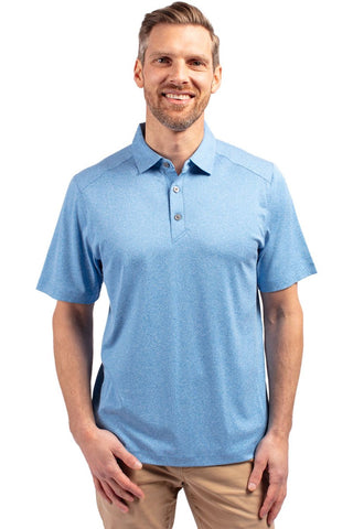 Cutter & Buck Short Sleeve Forge Stretch Heathered Polo