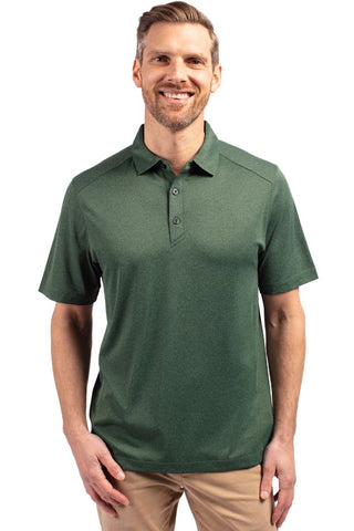 Cutter & Buck Short Sleeve Forge Stretch Heathered Polo