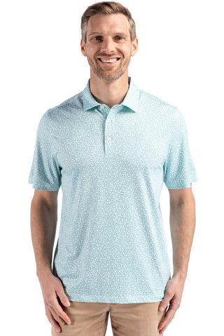Cutter & Buck Short Sleeve Pike Flora Print Polo