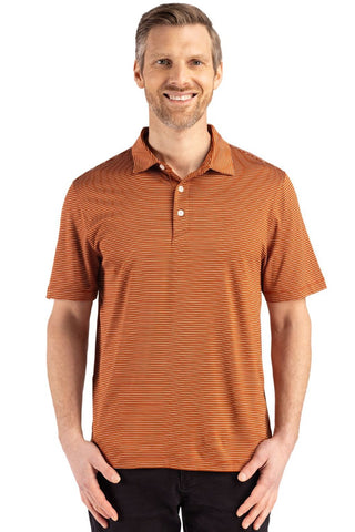 Cutter & Buck Short Sleeve Forge Fine Line Stripe Polo