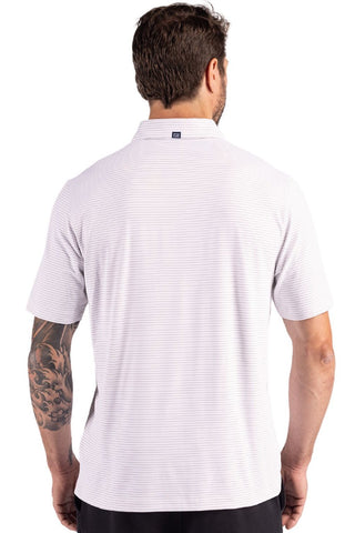 Cutter & Buck Short Sleeve Forge Fine Line Stripe Polo