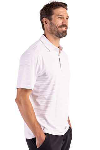 Cutter & Buck Short Sleeve Forge Fine Line Stripe Polo