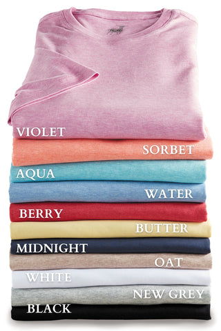 Raffi Crew Neck Cotton Tee