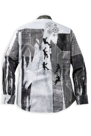 Robert Graham Long Sleeve Downhill Embroidered Beaded Shirt