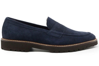 Zelli Roma Italian Calf Suede Penny Loafer