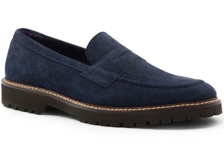 Zelli Roma Italian Calf Suede Penny Loafer
