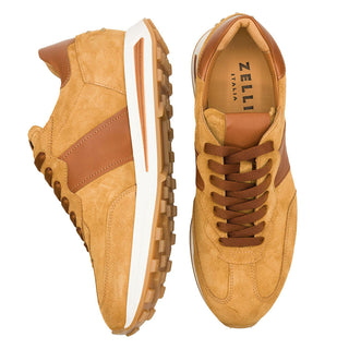ROXI Suede & Calfskin Sneaker