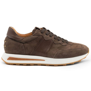 Roxi Suede & Calfskin Sneaker