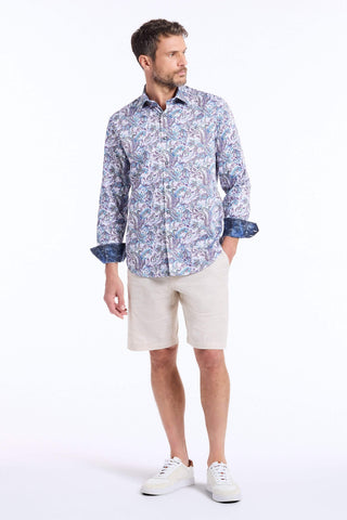 Robert Graham Long Sleeve Buckingham Woven Shirt