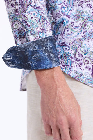 Robert Graham Long Sleeve Buckingham Woven Shirt