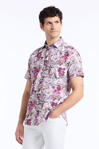 Robert Graham Short Sleeve Shillingford Woven Shirt