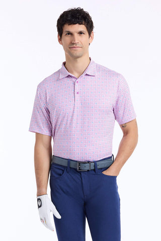 Robert Graham Short Sleeve Tilford Knit Polo