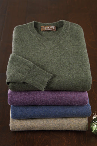 Reserve Cashmere Crewneck Sweater