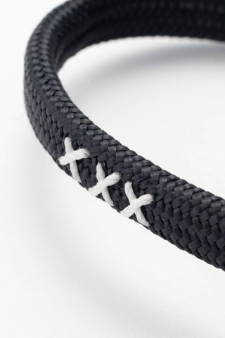 Pig and Hen Sharp Simon XXX Silver Rope Bracelet