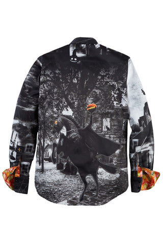 Robert Graham Long Sleeve Halloween Headless Shirt