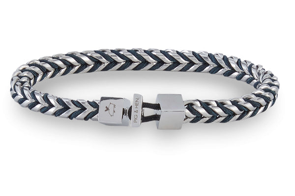 Pig and Hen Catena Foxtail Bracelet – Patrick James