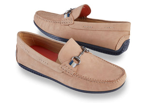 Martin Dingman Bermuda Horse Bit Suede Slip On