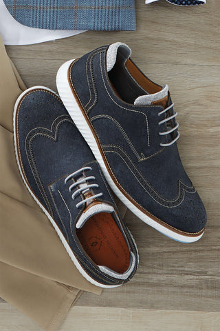 Martin Dingman Countryaire Nubuck Wingtip Shoe