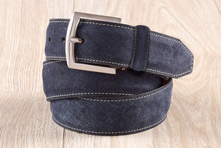 Martin Dingman Royal Suede Leather Belt