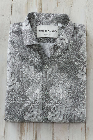 Tori Richard Short Sleeve Good Reef! Lawn Camp Shirt