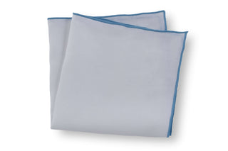 Dion Solid Linen Pocket Square