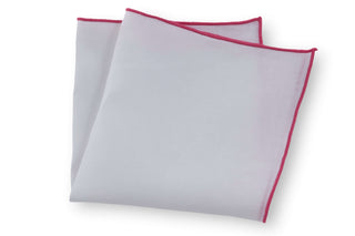 Dion Solid Linen Pocket Square