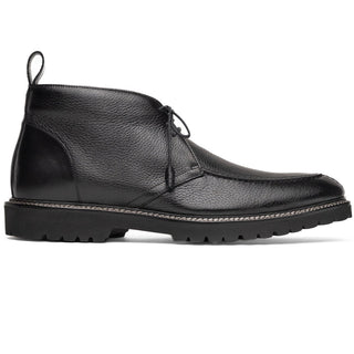 48-595-BLK CAMPO HIGH Deerskin Chukka Boot, Black