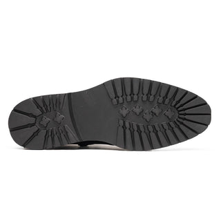 48-595-BLK CAMPO HIGH Deerskin Chukka Boot, Black