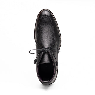 48-595-BLK CAMPO HIGH Deerskin Chukka Boot, Black