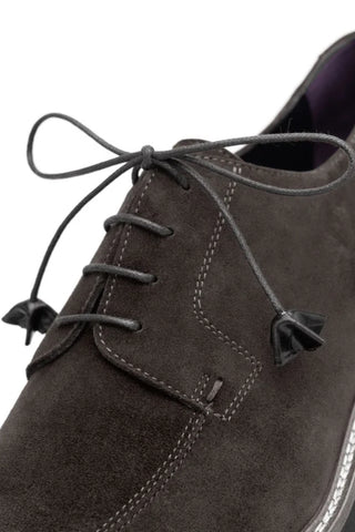 Zelli Campo Italian Sueded Goatskin Lace Up