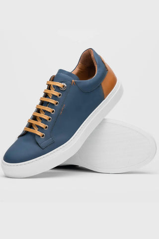 Zelli Diaz Rubberized Calfskin Sneaker