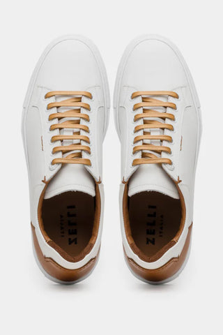 Zelli Diaz Rubberized Calfskin Sneaker