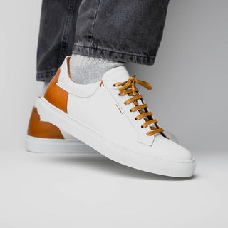 Diaz Rubberized Calfskin Sneaker