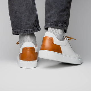 Diaz Rubberized Calfskin Sneaker