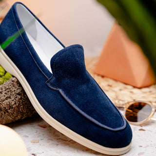 LIVORNO Sueded Italian Goatskin Loafer