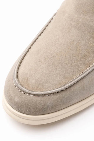 Zelli Livorno Italian Sueded Goatskin Loafer