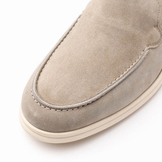LIVORNO Sueded Italian Goatskin Loafer